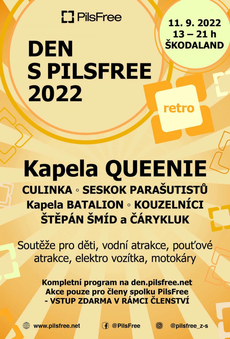 Plakát Den S PilsFree 2022